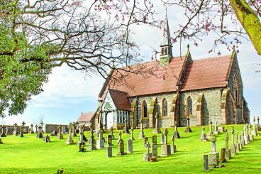 Bishop helps church celebrate its 150 year anniversary