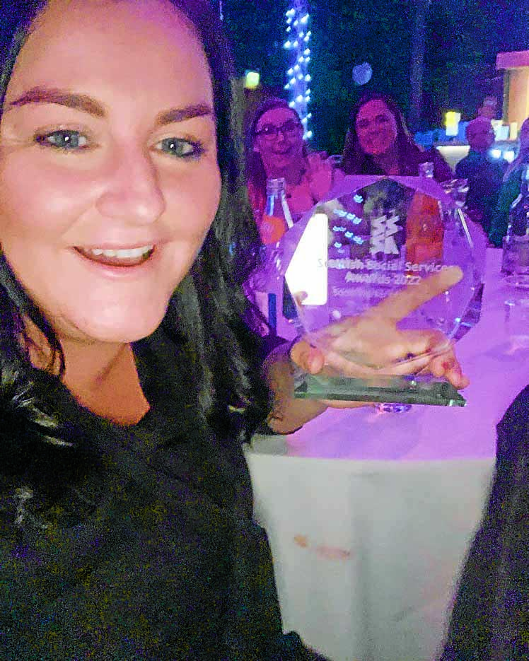 Suzy named Scotland’s top social worker