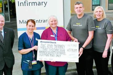 Walking fundraiser raises over £3k