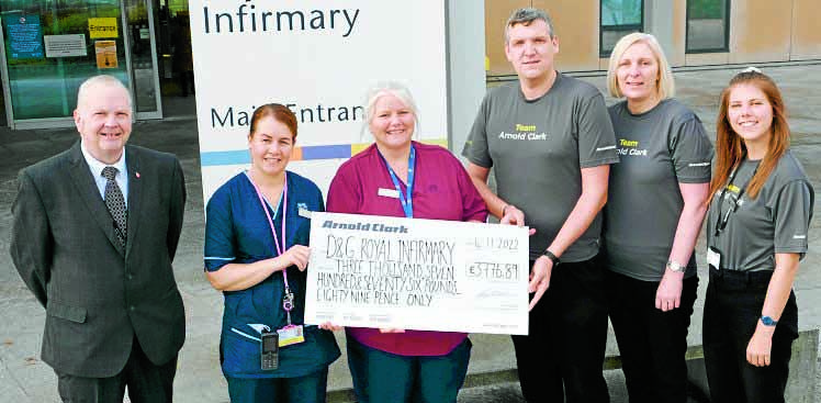 Walking fundraiser raises over £3k