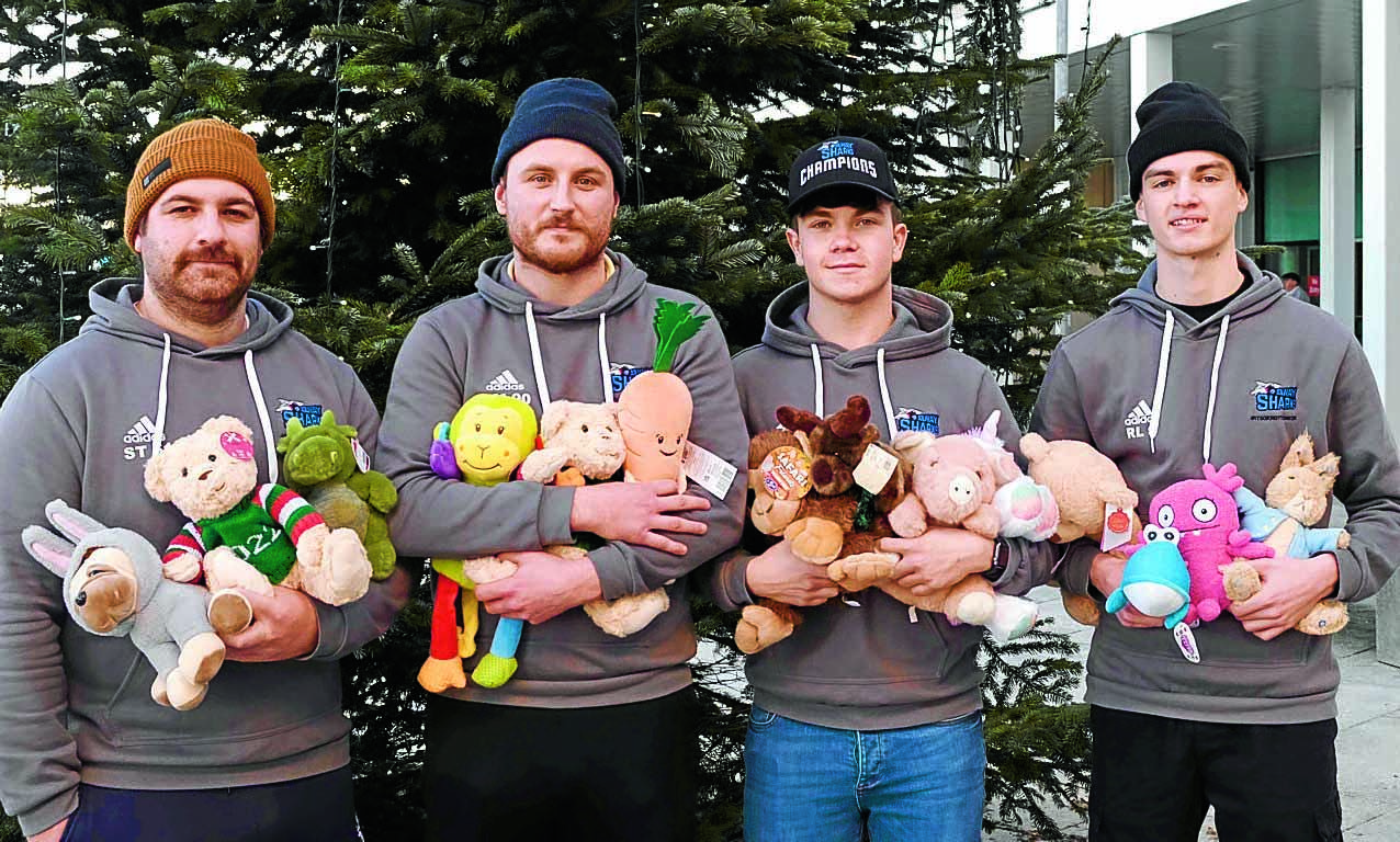 Toys go down a treat at hospital