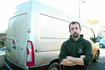 Van break-in spree