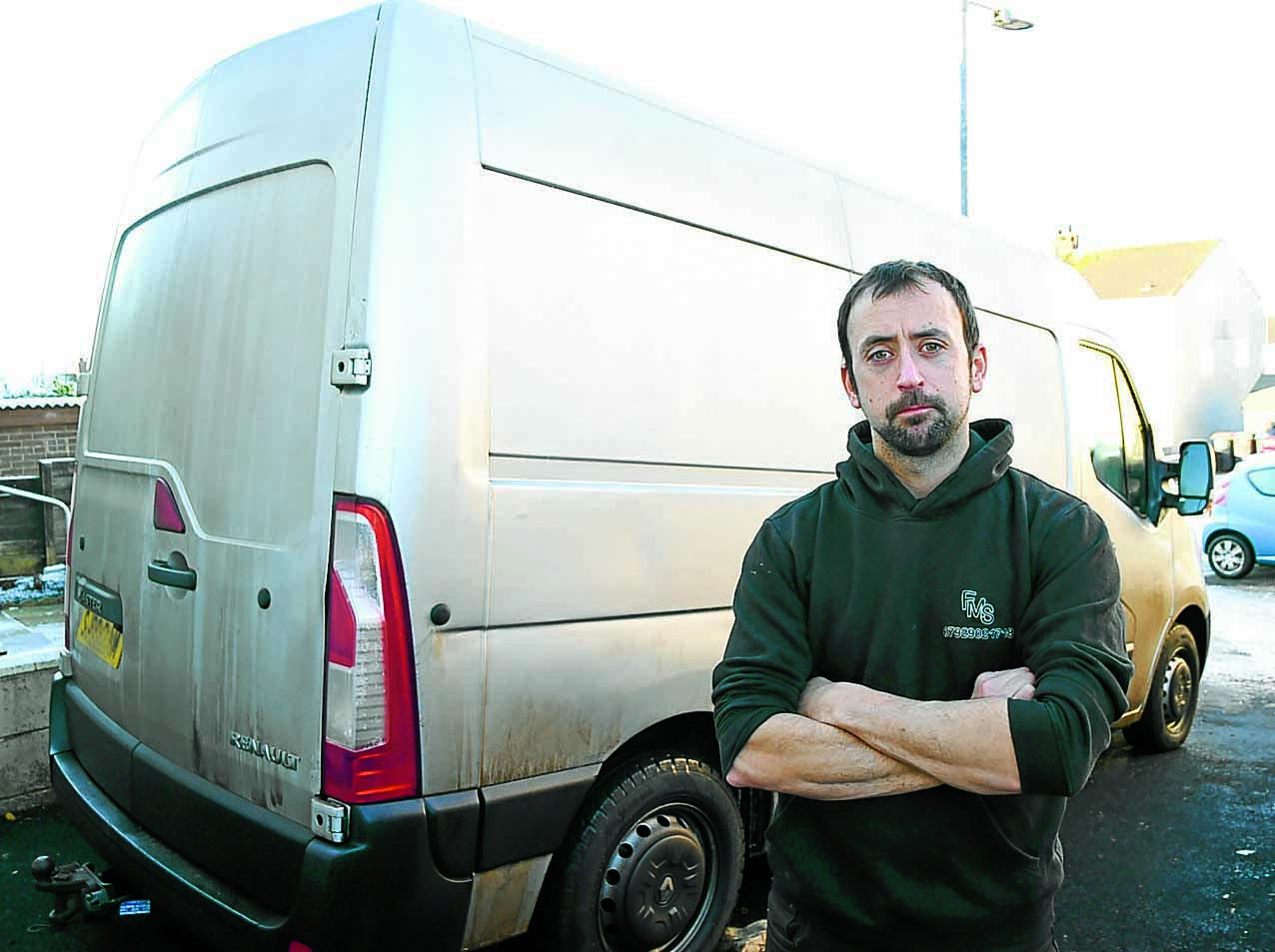 Van break-in spree