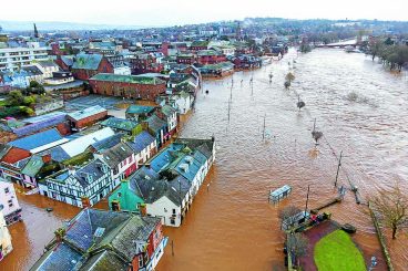 Region is hotspot on flood risk maps