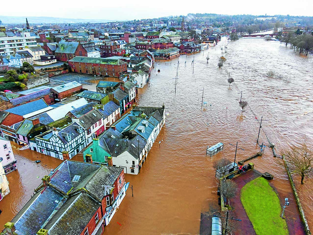 Region is hotspot on flood risk maps