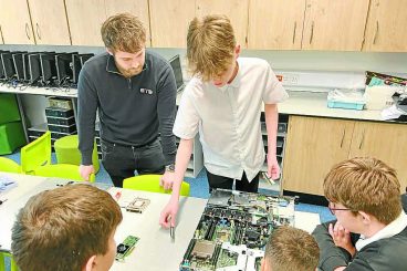 IT firm showcases tech careers to pupils