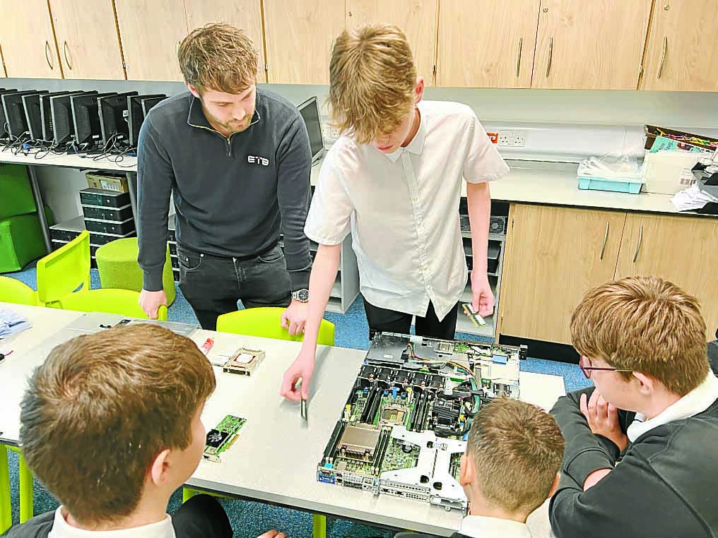 IT firm showcases tech careers to pupils