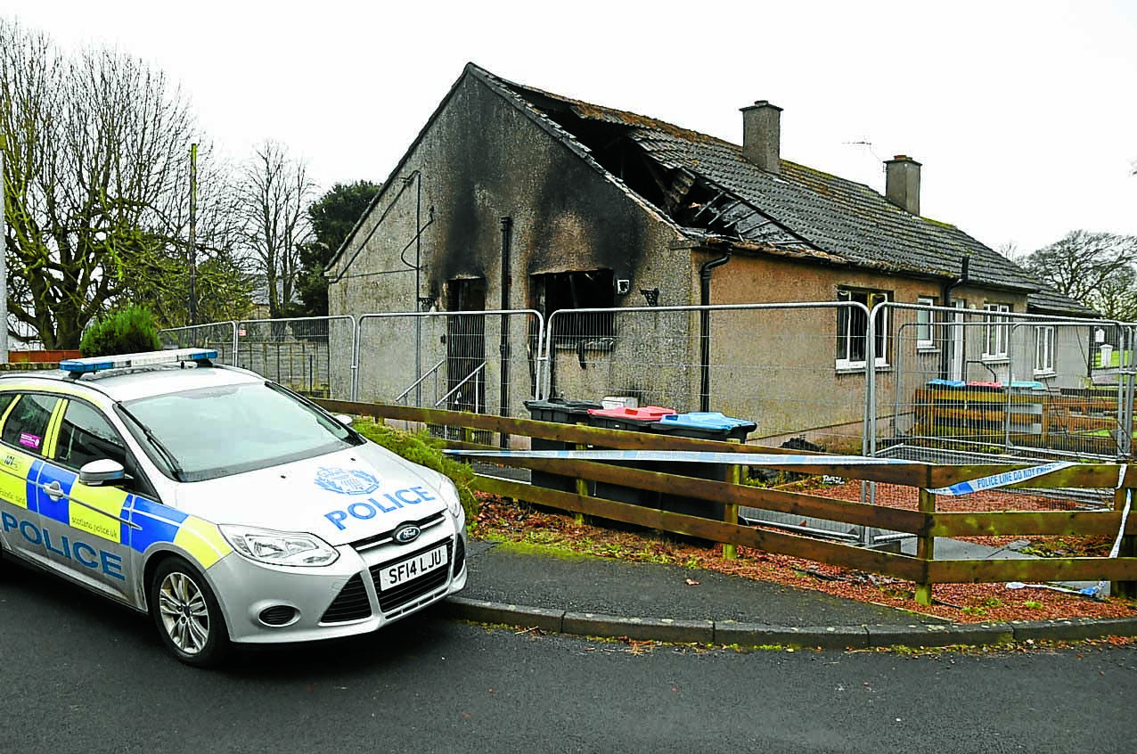 Firefighters rush to late night house blaze