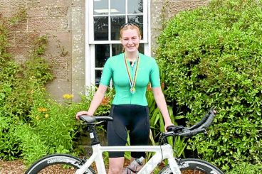 Kerstin sets sights on GB triathlon success