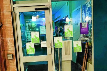 Climate activists strike at bank branch