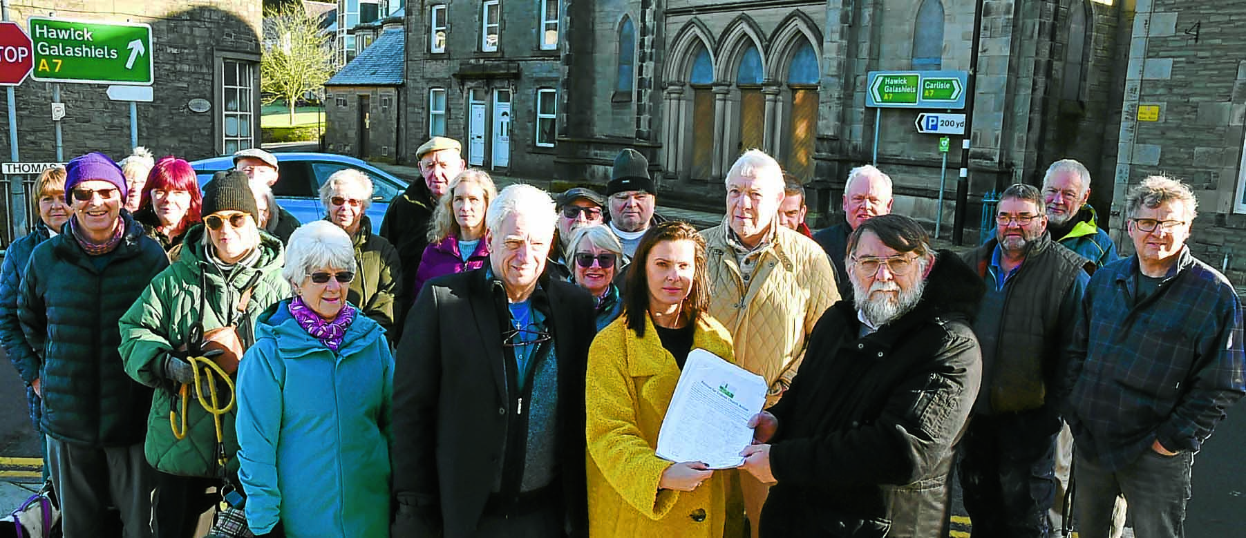 Petition calls for old church demolition