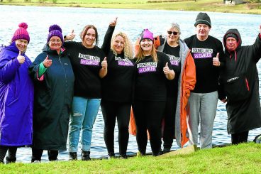 Daring dippers to brave the loch