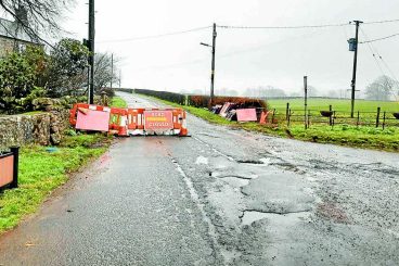 Closed road to reopen next week