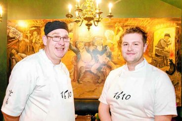 Chef duo cook up a storm at competition