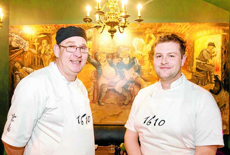 Chef duo cook up a storm at competition