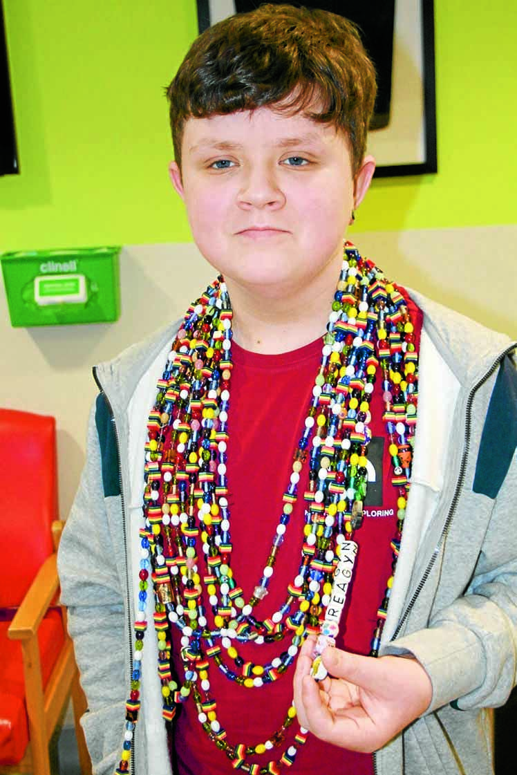Beads give DGRI children courage