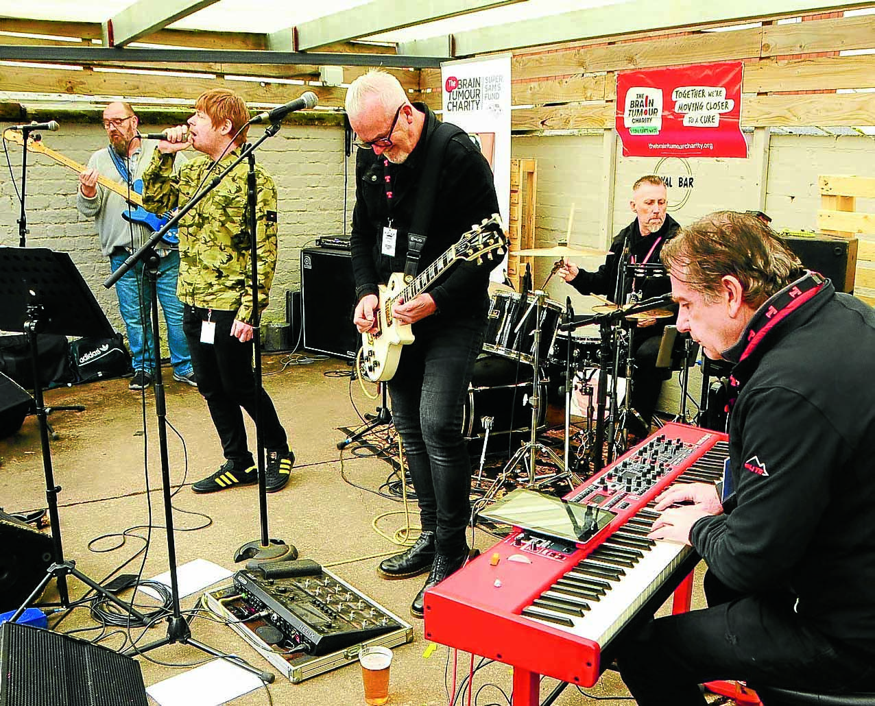 Charity cheers at pub music day