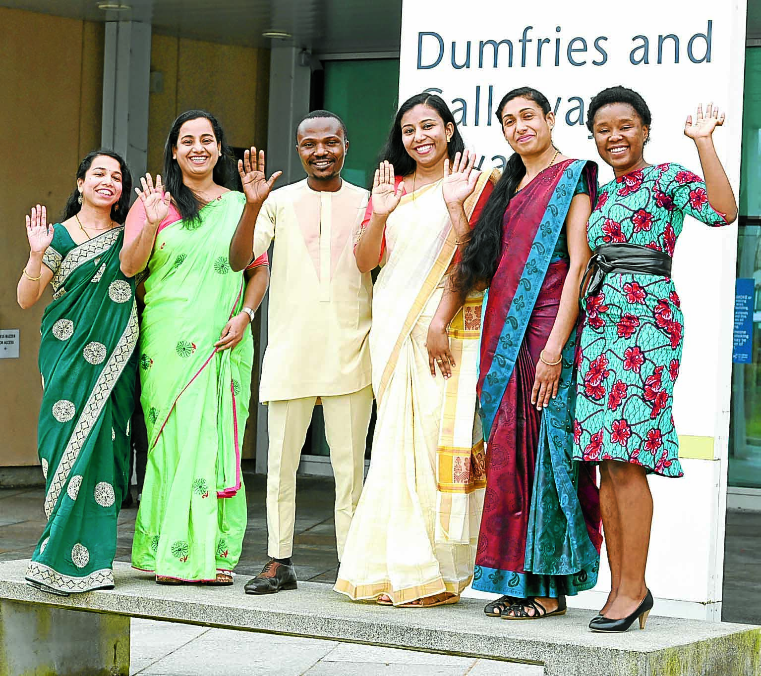 A dance welcome for new staff