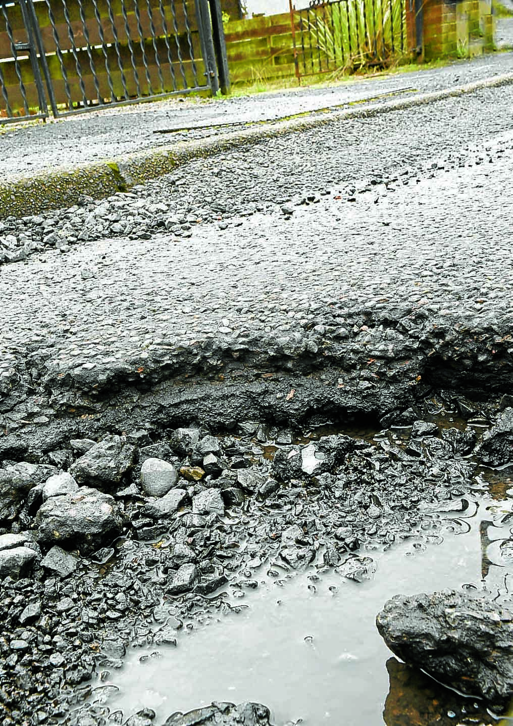 Pothole petition borne out of frustration