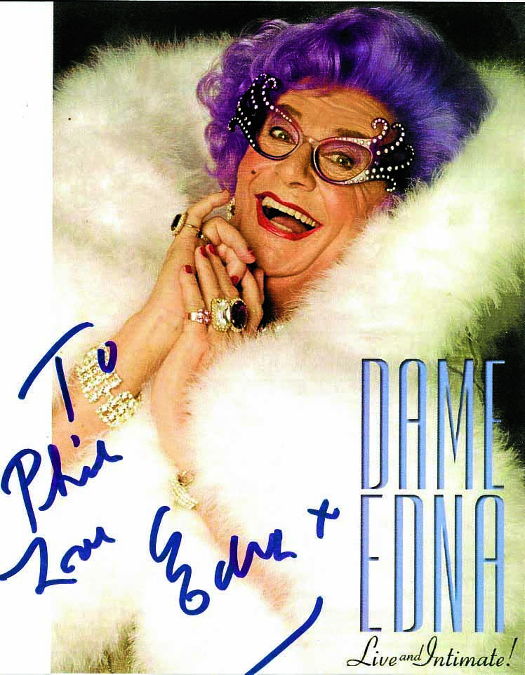 Remembering Dame Edna