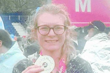 Annan trio all smiles after marathon