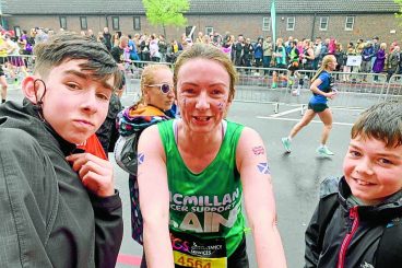 Mum finally bags London Marathon