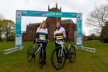 Cycle ride from Dumfries to Glasgow launches challenge ahead of 2023 UCI World Championships