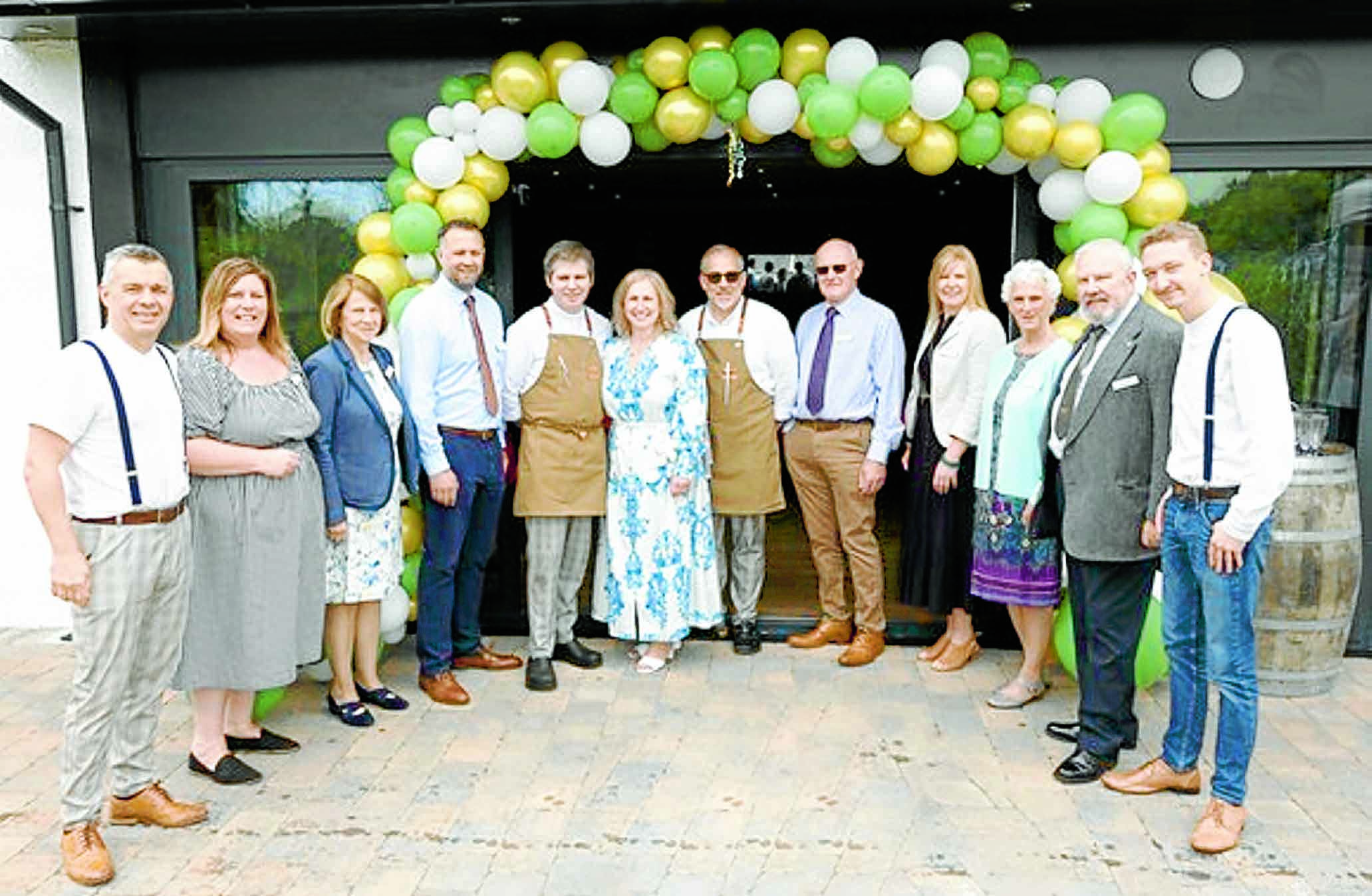 Villagers celebrate pub reopening