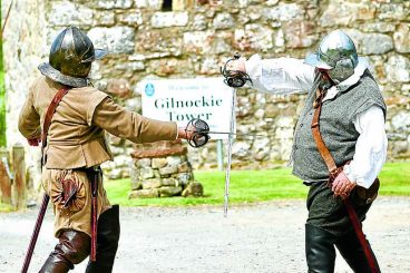 Borderlands ‘wild west’ on show at tower event