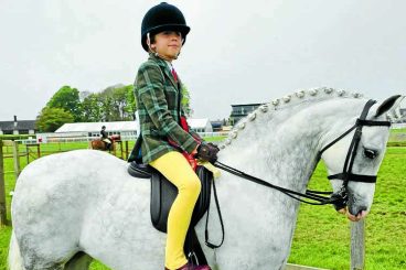 Horse show is dream come true for rider