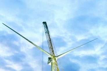 Windfarm’s phase two delivered on time