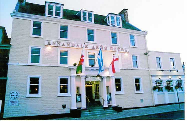 Historic Moffat hotel up for sale