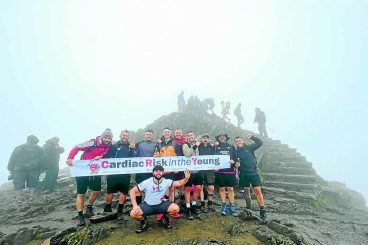 Three peaks fundraiser raises over £11k