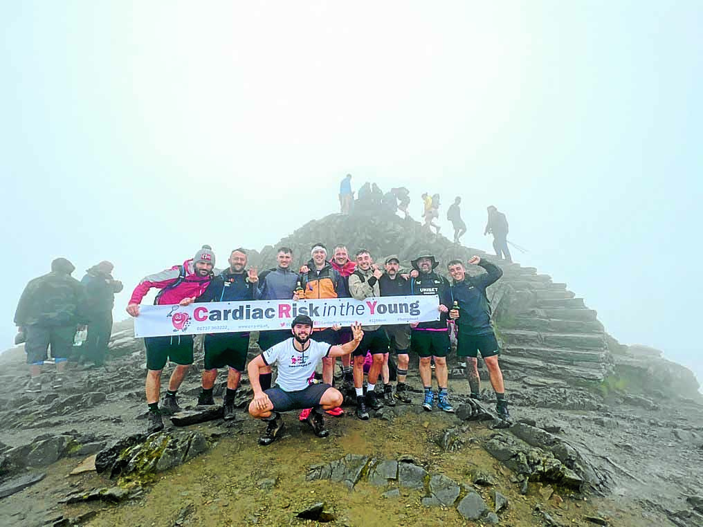 Three peaks fundraiser raises over £11k