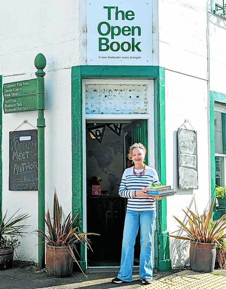 Author Patricia swaps Boston for Wigtown