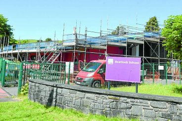 Second school has roof issues