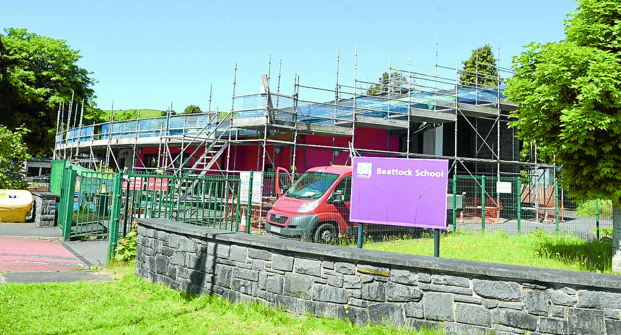 Second school has roof issues