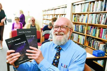 Book launch is start of author’s fundraising
