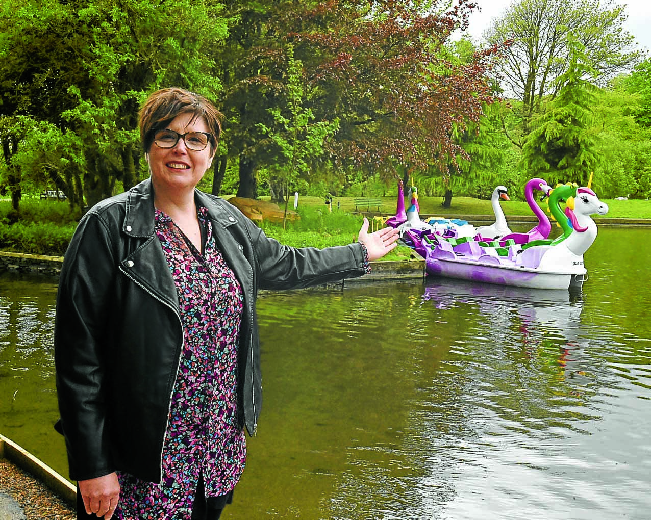 Station Park pond fun put on hold