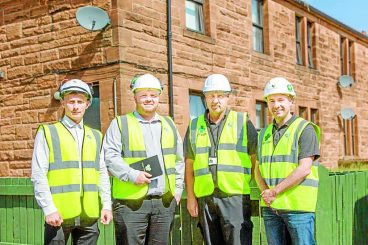 Flats upgrade will improve energy efficiency