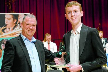 Langholm student wins music award