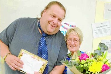 Volunteers celebrated at charity kitchen