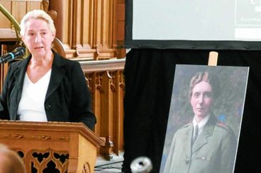 Ceremony commemorates medical pioneer