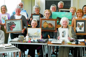 Debut show for local art group