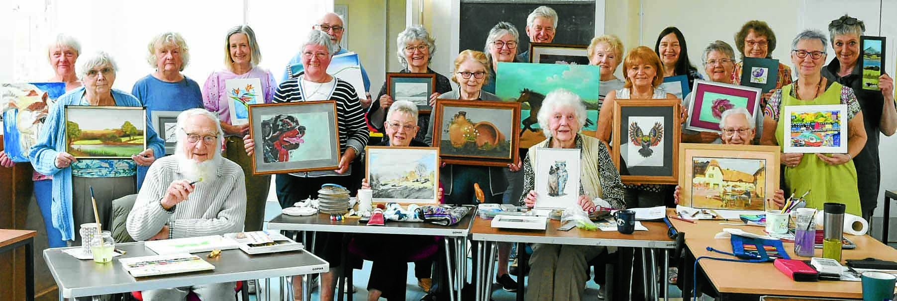 Debut show for local art group