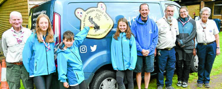 Woggle Jogle: Camp stop for walking scouts