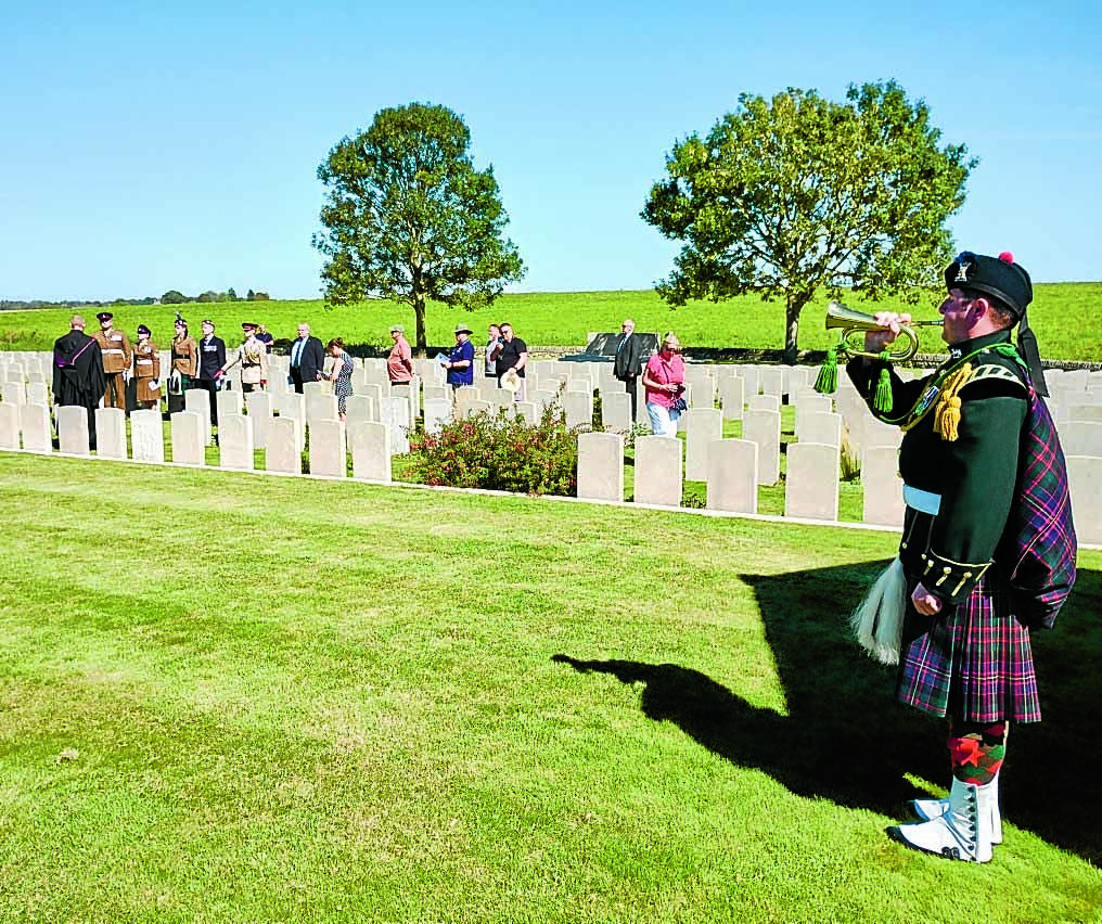 WWI soldier finally gets named headstone