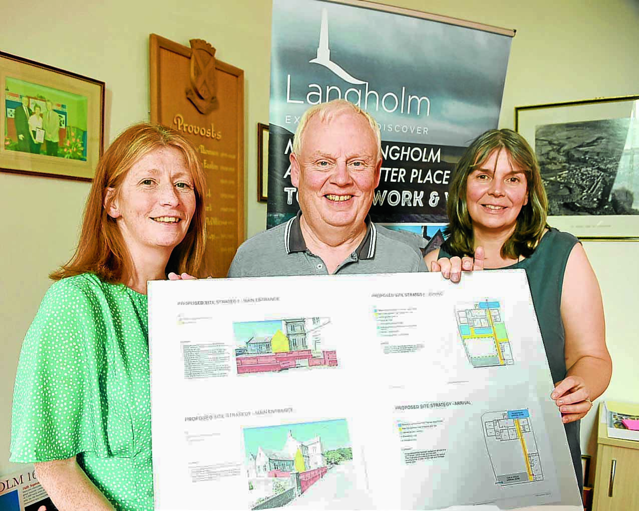 Langholm folk give views on hub project