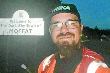 Moffat milestone for fundraiser Lee