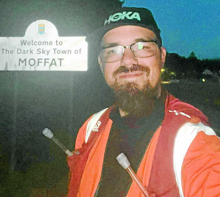 Moffat milestone for fundraiser Lee